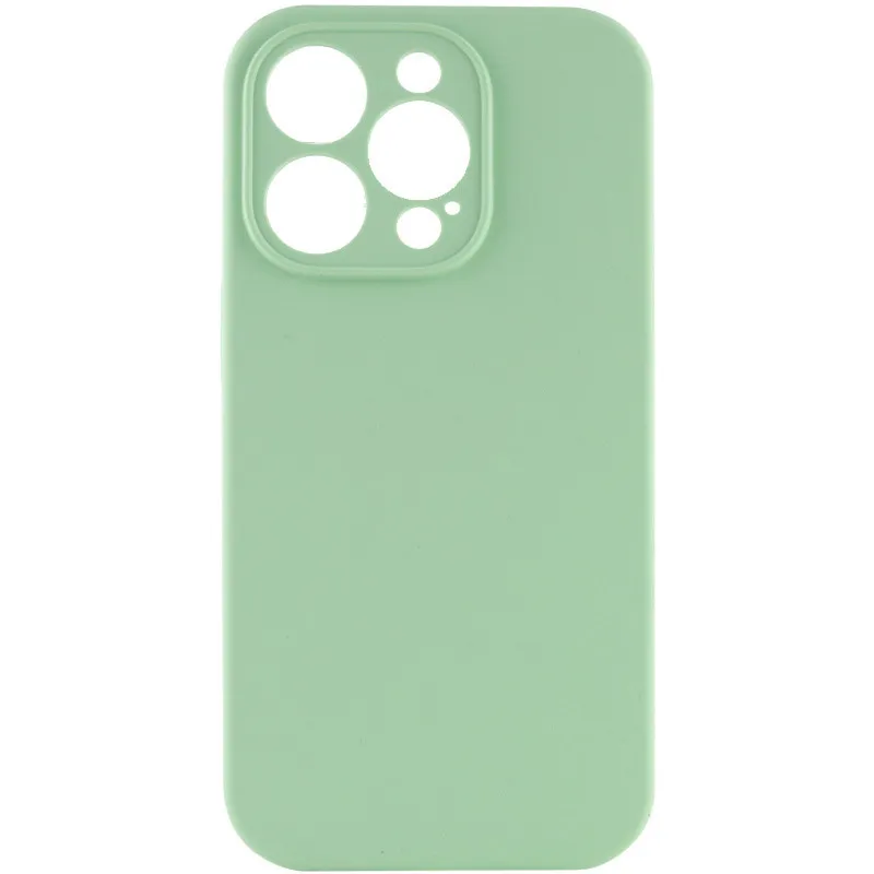 Чехол Silk Full Protective (AA) NO LOGO для Apple iPhone 16 Pro – Зеленый / Pistachio. Фото 3 из 13