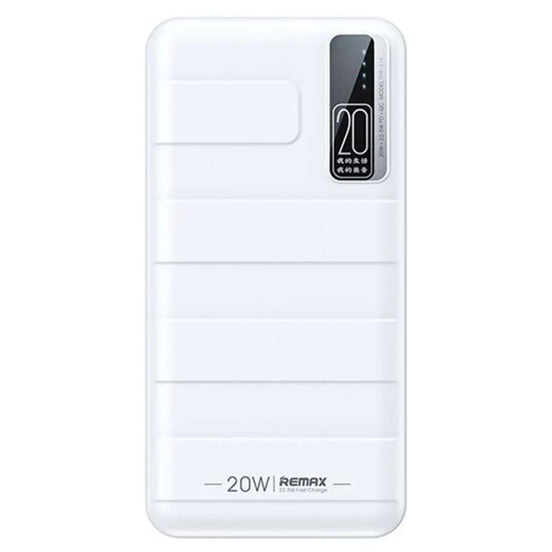 

Портативний зарядний пристрій Power Bank RPP-316 PD20W+QC22.5W 20000 mAh