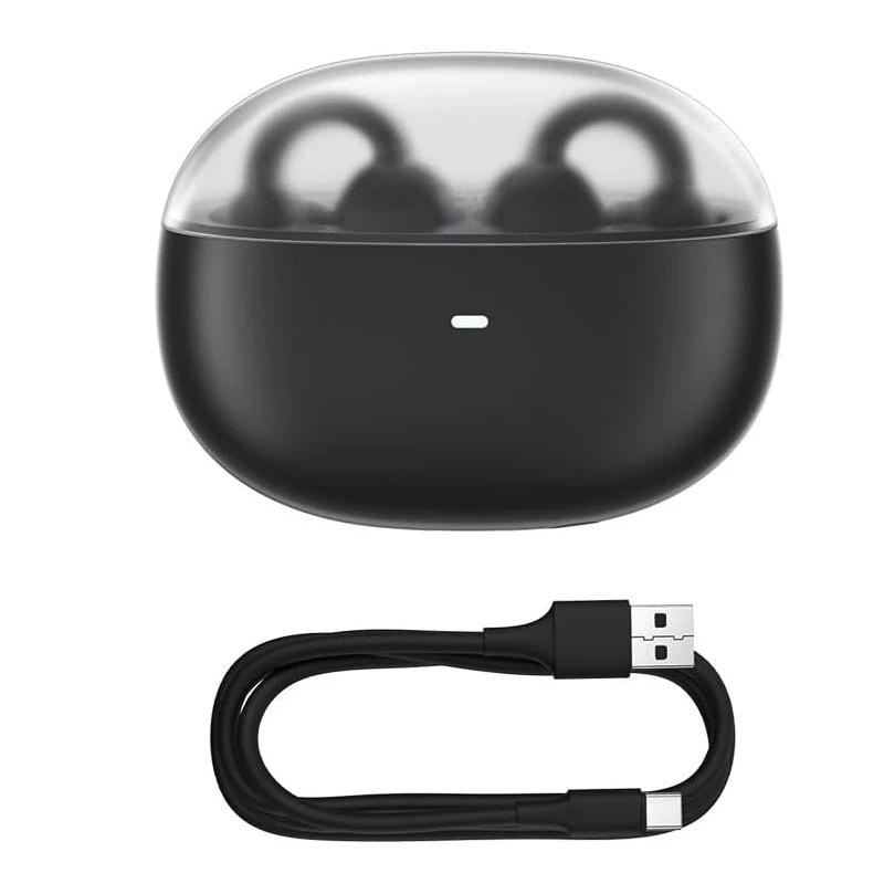 Беспроводные TWS наушники Baseus AirGo 1 Ring Open-Ear (A00069201) – Cluster Black. Фото 7 из 7