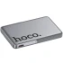 Портативний ЗП Power Bank Hoco Q36 Sunlight magnetic suction+holder PD20W з БЗП 5000 mAh – Metal grey. Фото 3 з 6