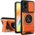 Ударостійкий чохол Camshield StandRing case для Oppo A18 – Orange. Фото 1 з 3