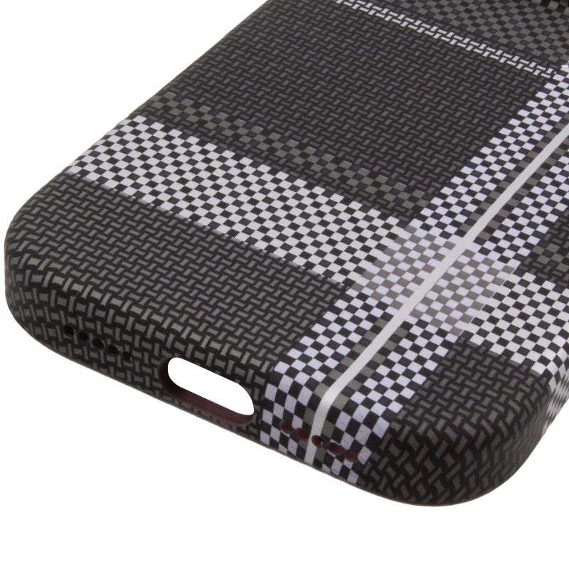 TPU чехол Pixel Craft with MagSafe для Apple iPhone 17 Pro (6.3") – Urban Plaid. Фото 8 из 9