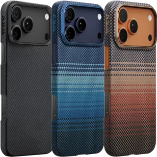 Чохол Aramid Fiber PTK Premium with MagSafe (NFC) для Apple iPhone 17 Pro Max (6.9") фото 1 з 1