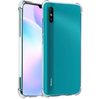 Силіконовий чохол з критими бортами на Xiaomi Redmi 9A фото 1 Силіконовий чохол з критими бортами на Xiaomi Redmi 9A фото 1 з 2