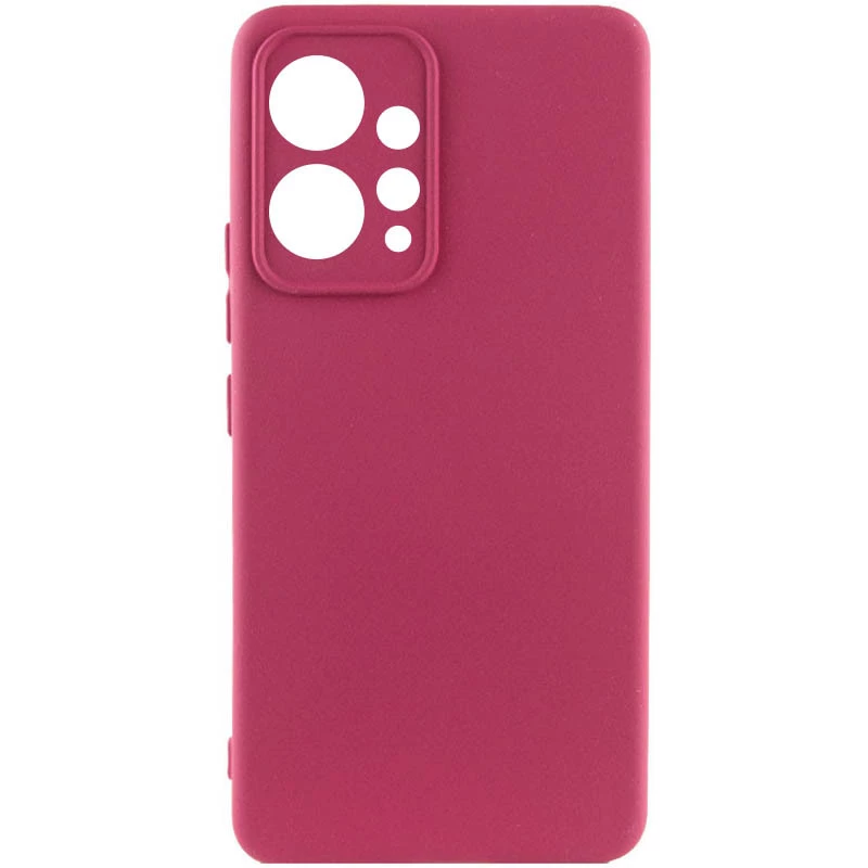 

Чохол Silicone Case Lakshmi з закритою камерою на Xiaomi Redmi 12 (Бордовий / Marsala)