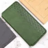 Чехол книжка GETMAN Cubic для Motorola Moto G67 – Зеленый. Фото 7 из 8