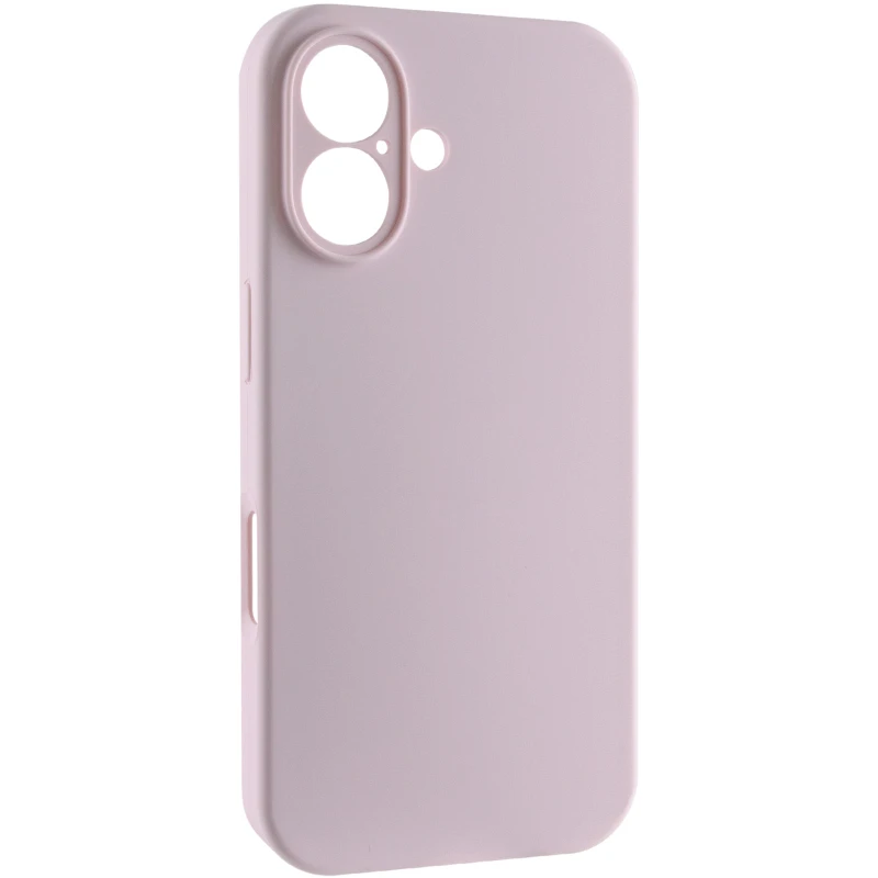 Чохол Silk Full Camera Protective (AA) NO LOGO для Apple iPhone 16 Plus – Рожевий / Chalk Pink. Фото 2 з 10