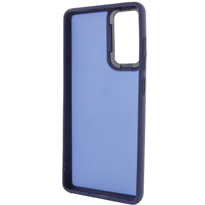 Чехол TPU+PC Lyon Frosted на Motorola Moto G04 – Синий / Navy Blue. Фото 3 из 6