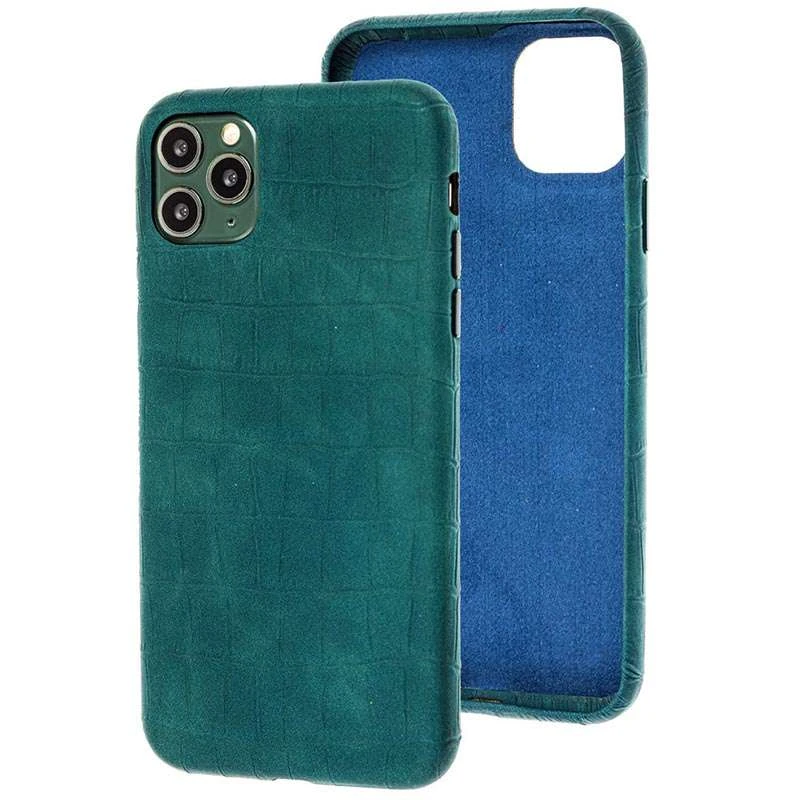 

Кожаный чехол Croco для Apple iPhone 11 Pro (5.8") (Green)