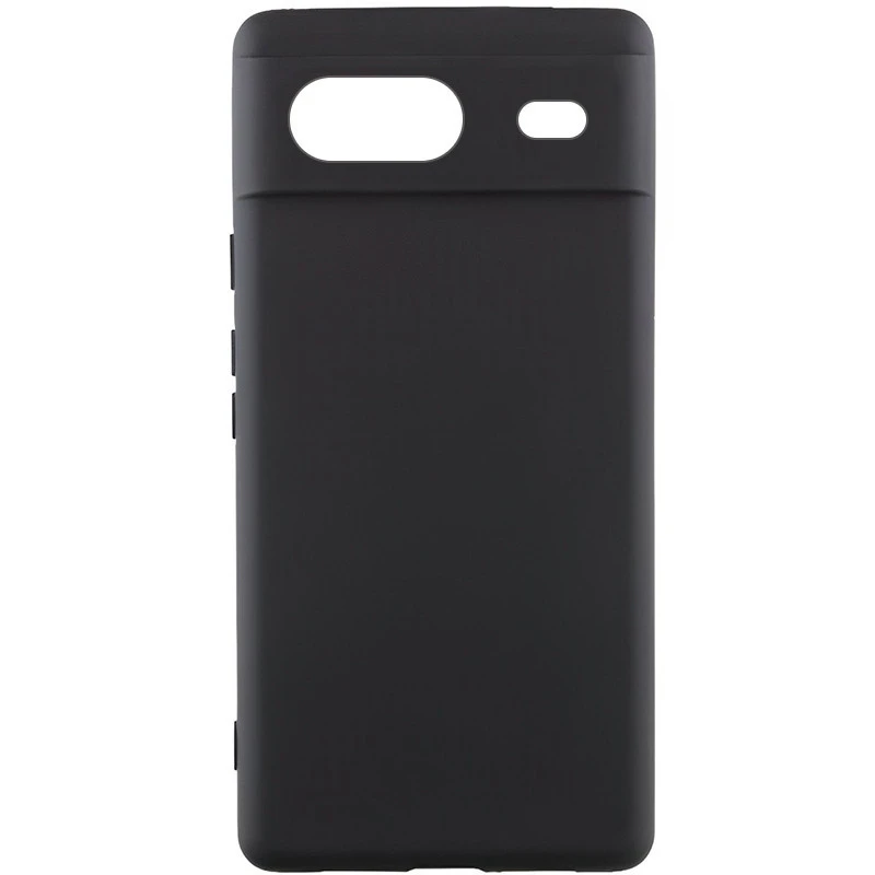 Чохол Silicone Case Lakshmi Premium із закритою камерою для Google Pixel 8a – Чорний / Black. Фото 1 з 3