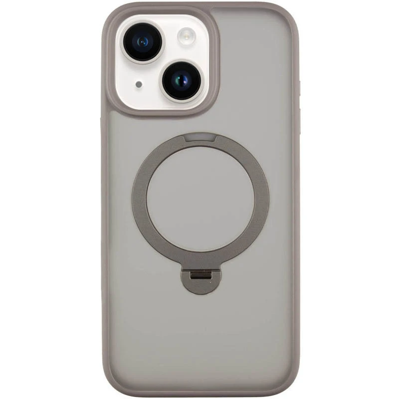 Чохол Ummi Colorful with MagSafe HQ Ring для Apple iPhone 15 (6.1") – Grey. Фото 1 з 6