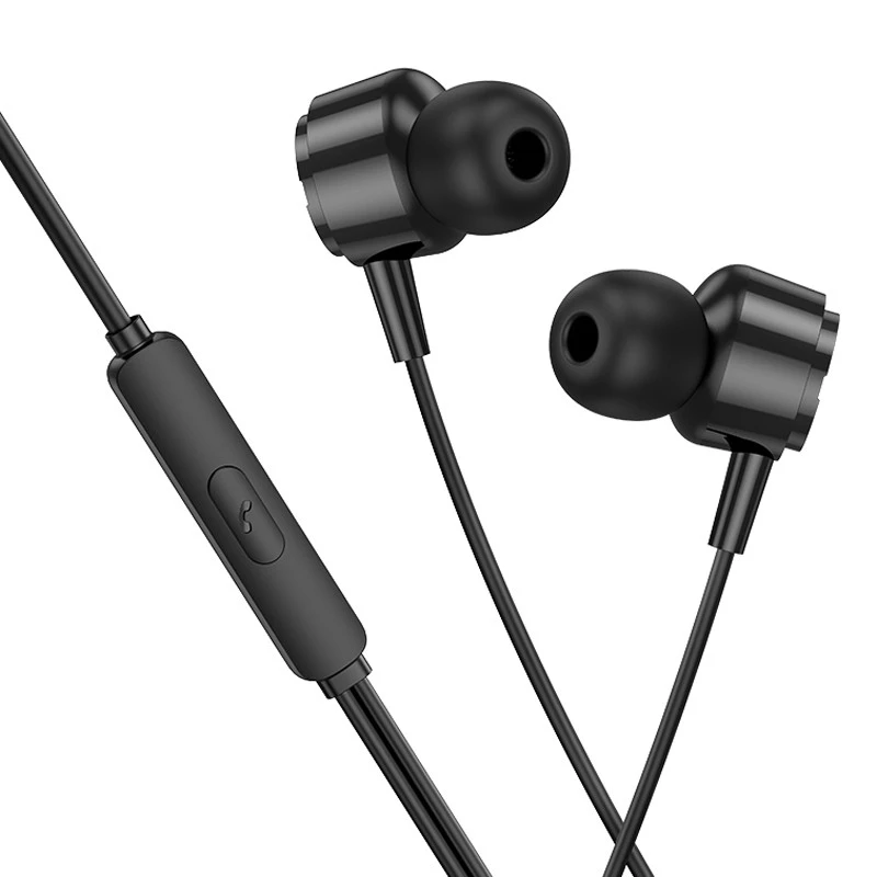 Навушники Borofone BM94 Sonar universal (Type-C/1.2m) – Black. Фото 2 з 6