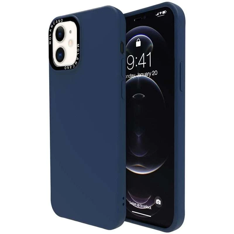 

Силіконовий чохол Molan Cano MIXXI на Apple iPhone 12 mini (5.4") (Синій)