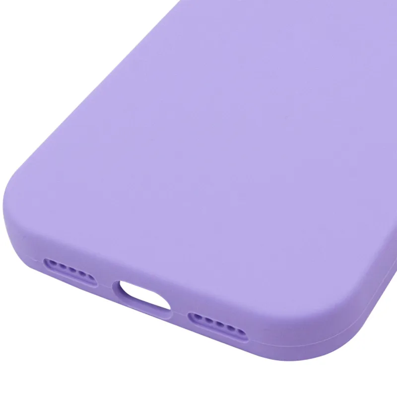 Чохол Silk (AA) NO LOGO with Magnetic Fit для Apple iPhone 17 Pro (6.3") – Бузковий / Dasheen. Фото 8 з 8