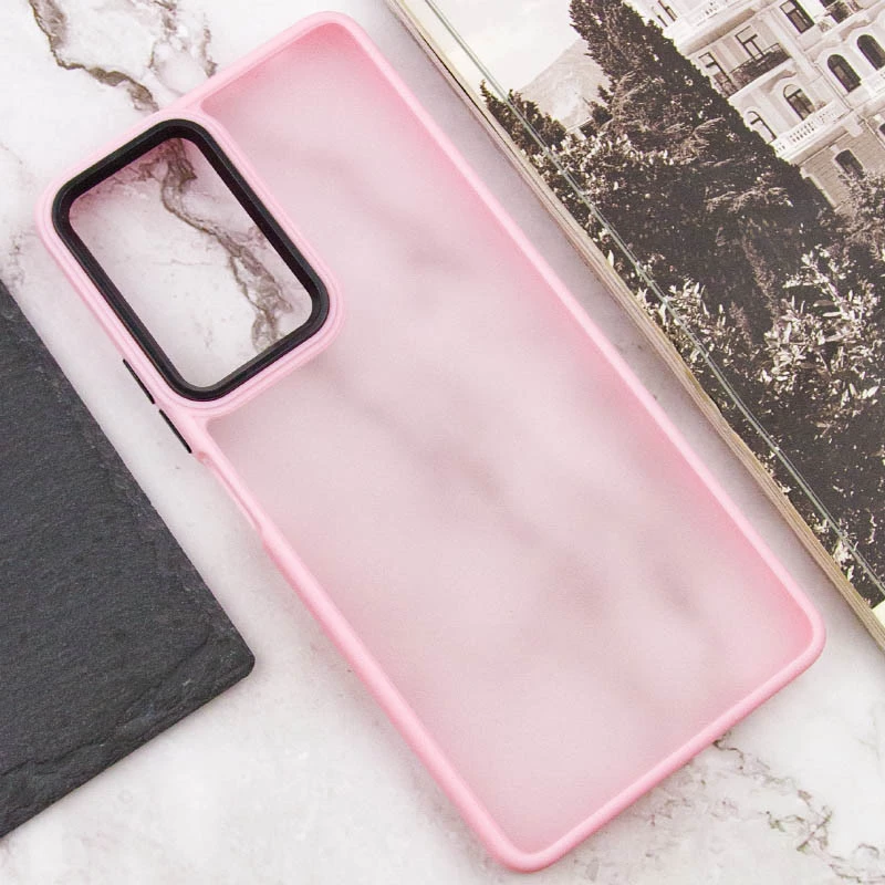 Чохол TPU+PC Lyon Frosted на Xiaomi Poco F5 / Note 12 Turbo – Pink. Фото 5 з 7
