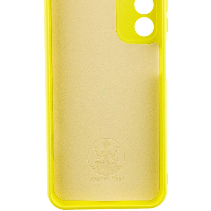 Чохол Silicone Case Lakshmi з закритою камерою на Samsung Galaxy S23 FE – Жовтий / Flash. Фото 6 з 16