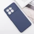 Чохол Silicone Case Lakshmi з закритою камерою на Xiaomi Poco X6 – Синій / Navy Blue. Фото 2 з 7