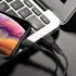 Дата кабель Hoco X40 Noah USB to Lightning (1m) – Чорний. Фото 4 з 4