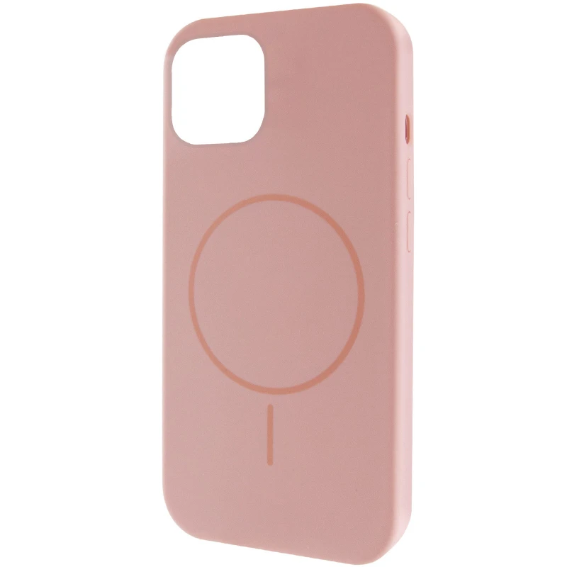 Чохол Silk Full Protective (AA) NO LOGO with Magnetic Fit для Apple iPhone 11 (6.1") – Рожевий / Pink Sand. Фото 2 з 9