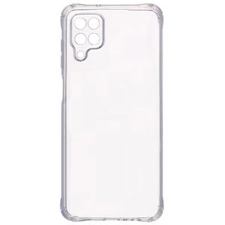 Ультратонкий силіконовий чохол GETMAN з критими бортами та камерою для Samsung Galaxy A12 фото 1 з 6