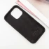 Чохол Silicone Case з закритим низом на Apple iPhone 16 Pro – Чорний / Black. Фото 7 з 16