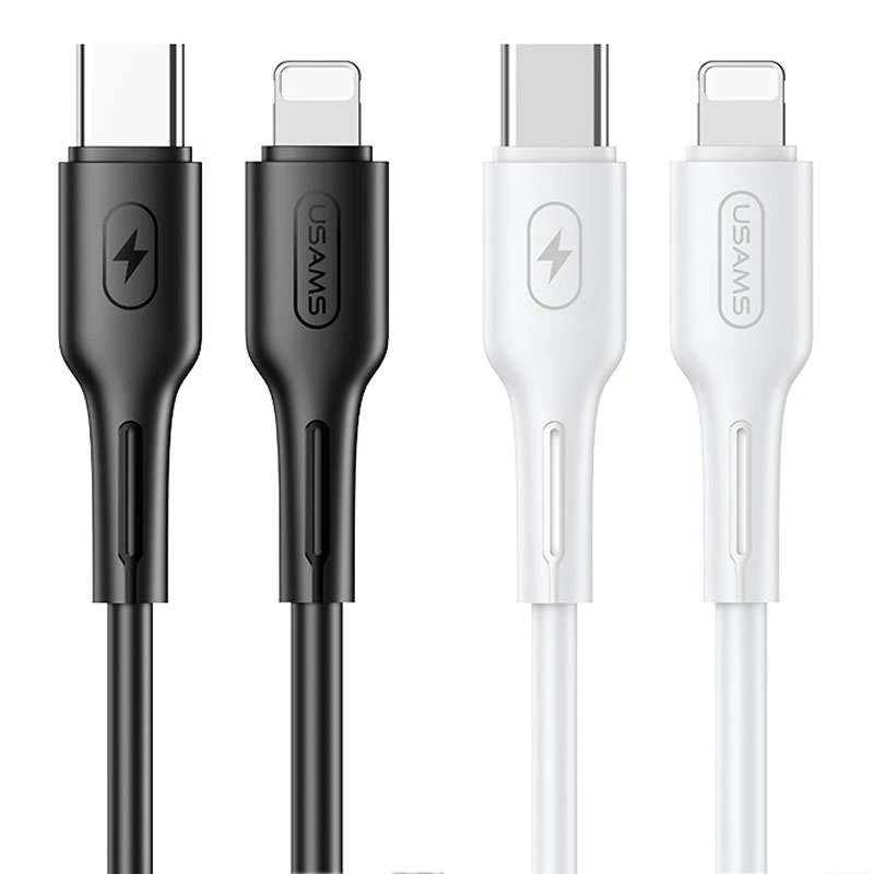 

Дата кабель USAMS US-SJ406 U43 Type-C to Lightning PD Fast Charging (1.2m)
