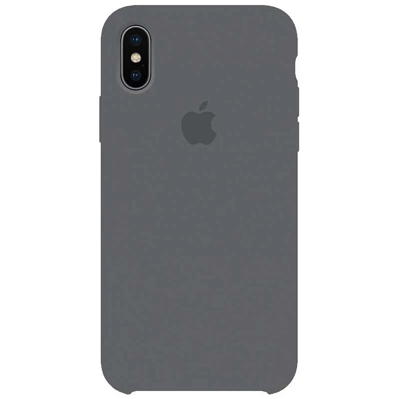 

Чохол Silicone Case на Apple iPhone XR (6.1") (Сірий / Dark Grey)