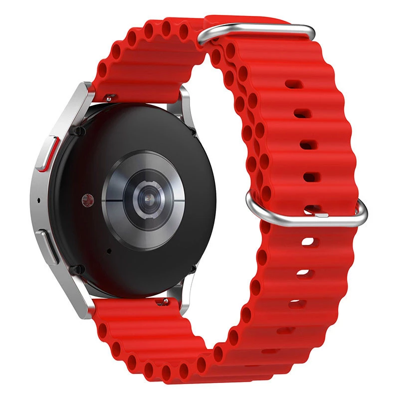 Ремінець Ocean Band для Smart Watch 22mm – Червоний / Red. Фото 2 з 2