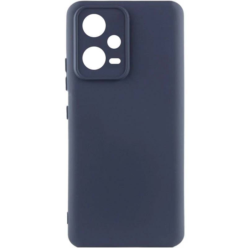 Чехол Silicone Cover Ummi Lakshmi Full Camera (AA) для Xiaomi Redmi Note 12 5G – Синий / Midnight blue. Фото 1 из 2
