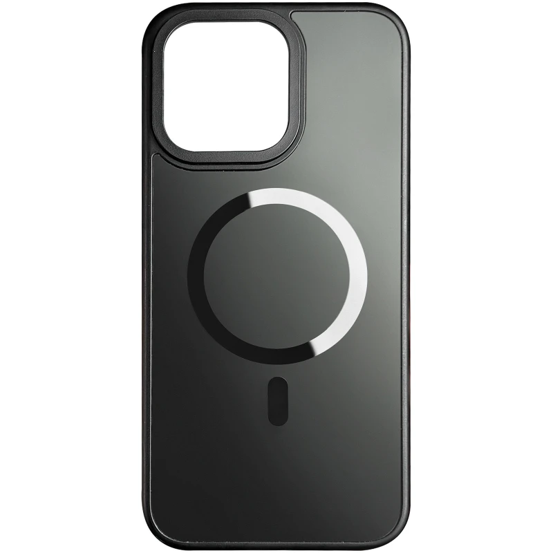 Пластикова накладка Fibra ArcLine Case with MagSafe для Apple iPhone 16 Pro Max – Black. Фото 1 з 3