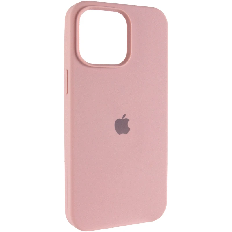 Чохол Silicone Case (AA) Logo with MagSafe для Apple iPhone 15 (6.1") – Рожевий / Pink Sand. Фото 2 з 6