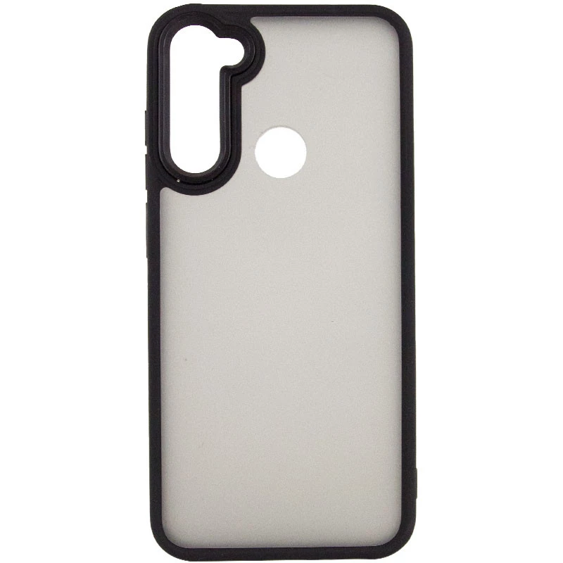 Чехол TPU+PC Lyon Frosted на Xiaomi Redmi Note 8T – Black. Фото 3 из 7