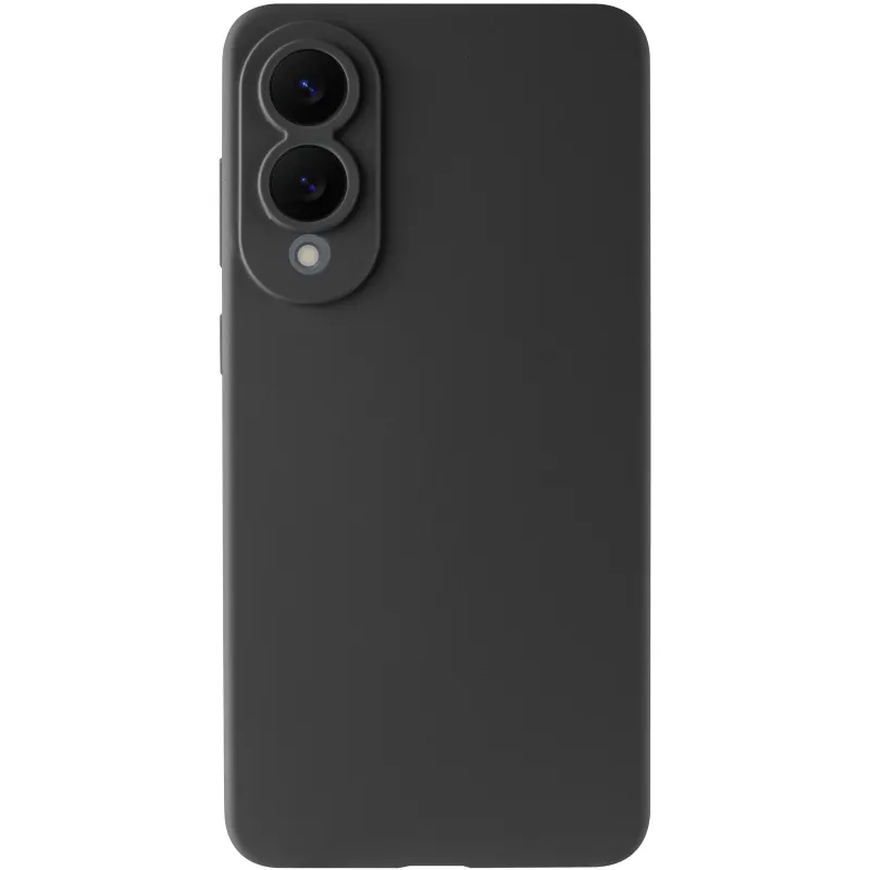 Чехол Silicone Case Lakshmi Premium з закритою камерою на Samsung Galaxy S25 Edge – Черный / Black. Фото 2 из 14