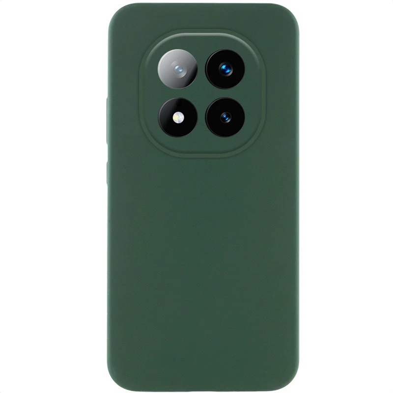 Чохол Silicone Case Lakshmi Premium з закритою камерою на Xiaomi Poco C71 – Зелений / Cyprus Green. Фото 1 з 3
