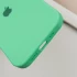 Чохол Silicone Case з закритим низом на Apple iPhone 13 Pro Max (6.7") – Зелений / Spearmint. Фото 8 з 9