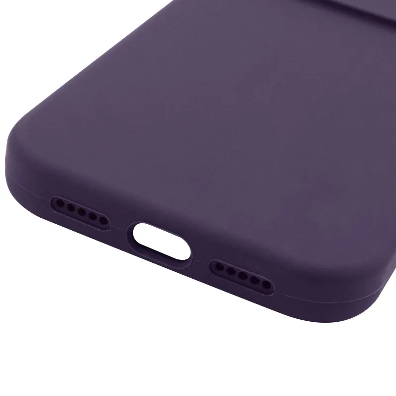 Чехол Silk Full Camera Protective (AA) NO LOGO для Apple iPhone 17 Pro Max (6.9") – Фиолетовый / Elderberry. Фото 5 из 5