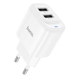 МЗП Hoco C141A Smart 2.1A (2USB-A) фото 1 з 5