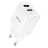 МЗП Hoco C141A Smart 2.1A (2USB-A) – White. Фото 1 з 5