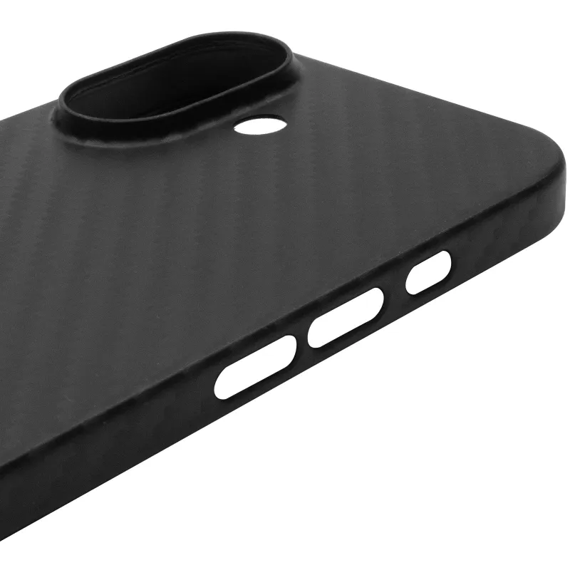 Чохол Getman Carbon Ultra Slim для Apple iPhone 16 – Black. Фото 7 з 8