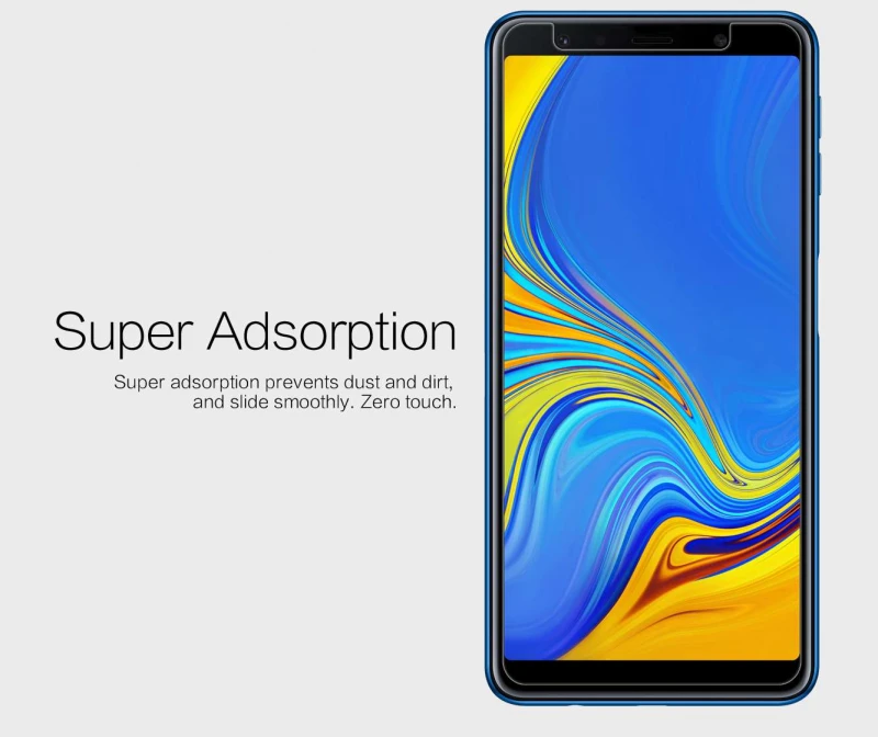 Захисна плівка Nillkin Crystal на Samsung A750 Galaxy A7 (2018) фото 5 з 5