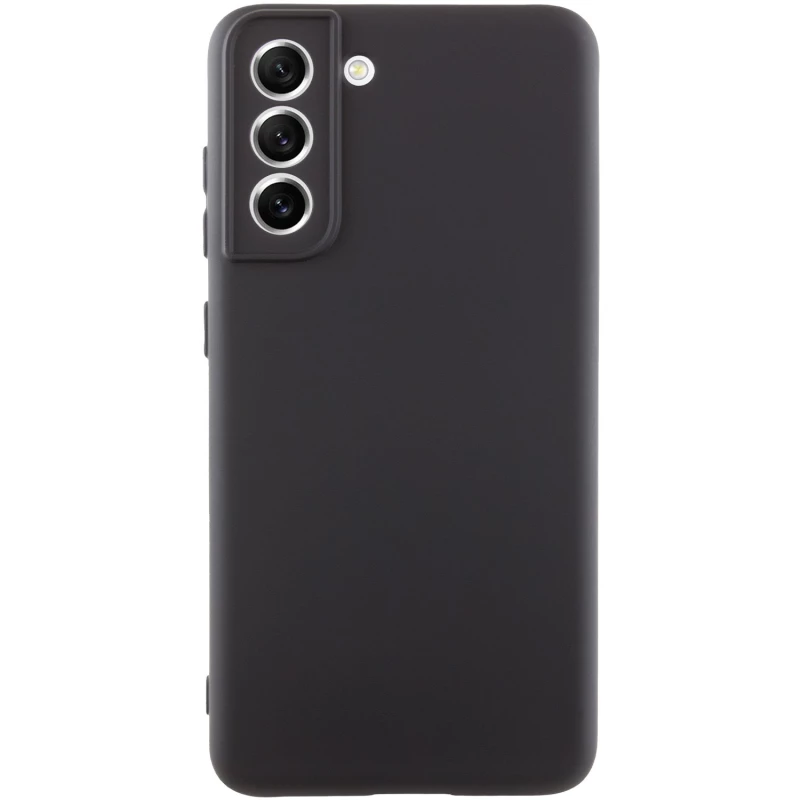 Чохол Silicone Case Lakshmi з закритою камерою на Samsung Galaxy S23+ – Чорний / Black. Фото 3 з 17