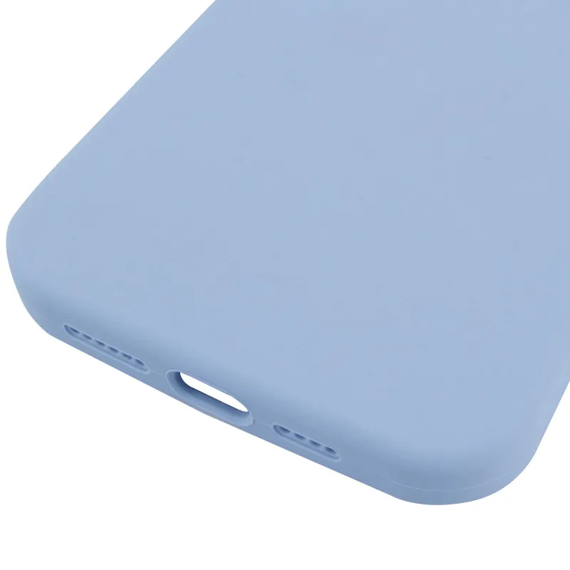 Чохол Silk Full Protective (AA) NO LOGO для Apple iPhone 14 Pro (6.1") – Блакитний / Lilac Blue. Фото 9 з 13