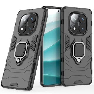 Протиударний чохол Transformer з кільцем на Xiaomi Poco X7 фото 1 з 6