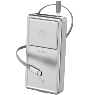 Портативное ЗУ Power Bank Amaya APB-F231 45W with display and cable 20000 mAh фото 1 из 2