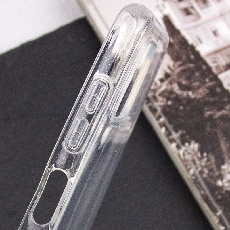 Блискучий силіконовий чохол на Samsung Galaxy M33 5G – Clear. Фото 5 з 5