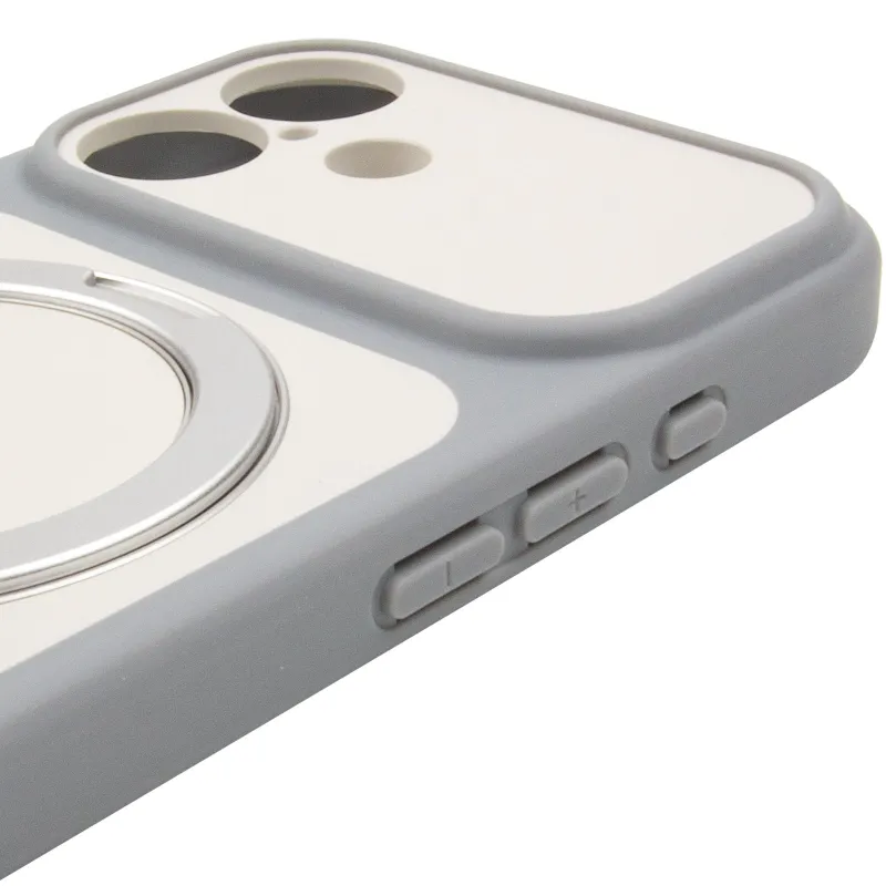 Чехол Ummi Full Camera with Magnetic Fit HQ Ring для Apple iPhone 17 (6.3") – Grey. Фото 5 из 8