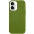 Чохол Silk Full Protective (AA) NO LOGO для Apple iPhone 16 Plus – Зелений / Dark Olive. Фото 2 з 12