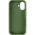 Чехол Silicone Case с закрытым низом для Apple iPhone 17 (6.3") – Зеленый / Dark Olive. Фото 4 из 6