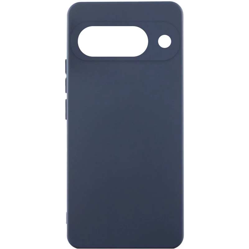 Чехол Silicone Case Lakshmi Plus с закрытой камерой для Google Pixel 9a – Синий / Midnight blue. Фото 1 из 1