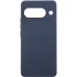 Чехол Silicone Case Lakshmi Plus с закрытой камерой для Google Pixel 9a – Синий / Midnight blue. Фото 1 из 1
